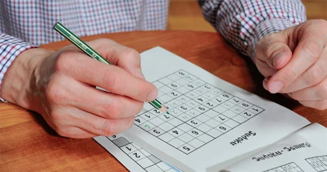 Sudoku reduce el estrés