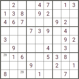 Chorrito locutor Último Sudoku difícil online