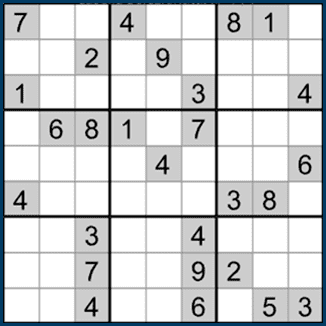 Jugar Demi sudoku