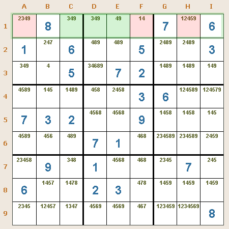 Sudoku: Trío desnudo