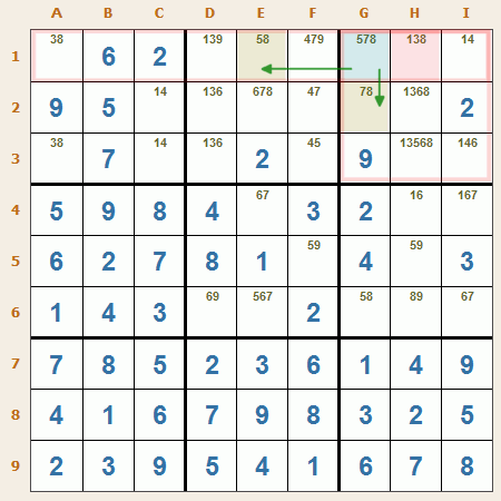 Sudoku: XYZ-wing