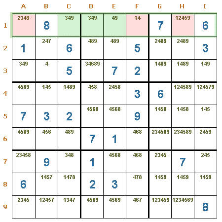 Sudoku: Trío desnudo